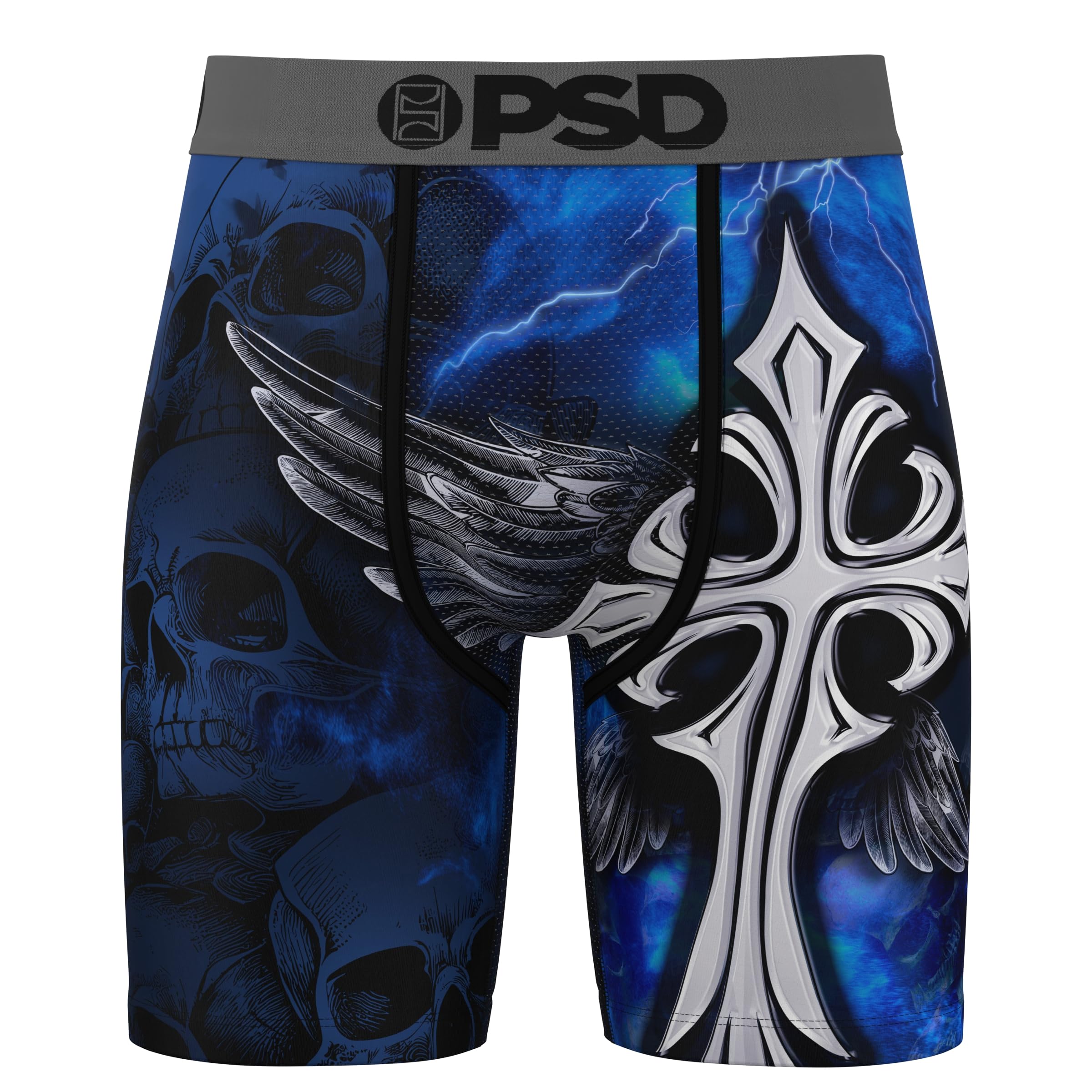 PSD Men's Silver Wing Boxer Brief, Multi, L