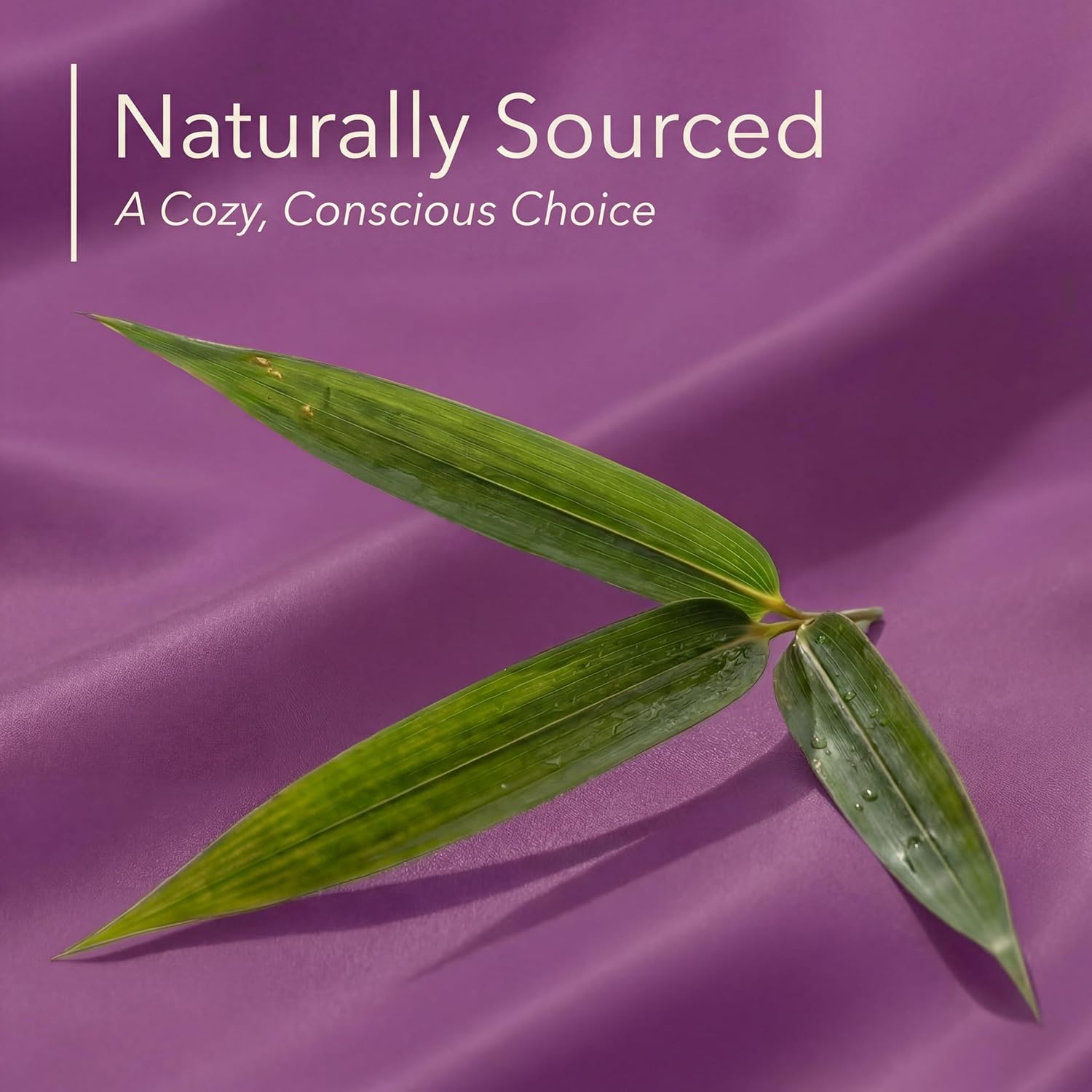 DECOLURE 100% Viscose Derived from Bamboo Sheets King Size - Luxury 6 Pc Naturally Cooling Sheets, Ultra Soft Bed Set - Deep 17" Pockets, Durable Double Stitching, Oeko Tex Standard (Purple) - Image 7