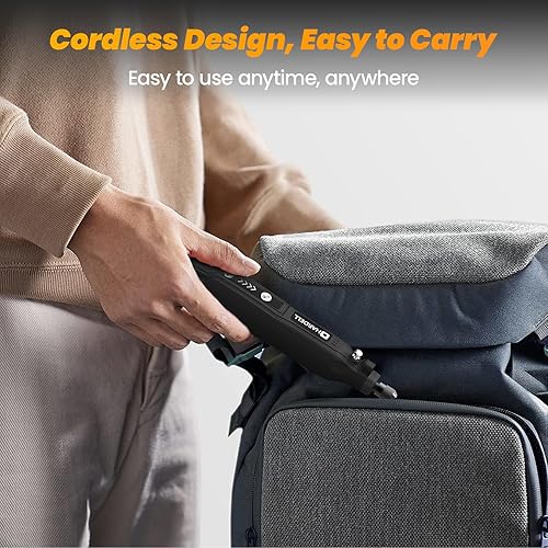 Miniatura 31 de HARDELL - Mini kit de herramienta rotatoria inalámbrica multiusos con 5 velocidades, carga USB y 61 accesorios, herramienta de 3.7 V para lijar