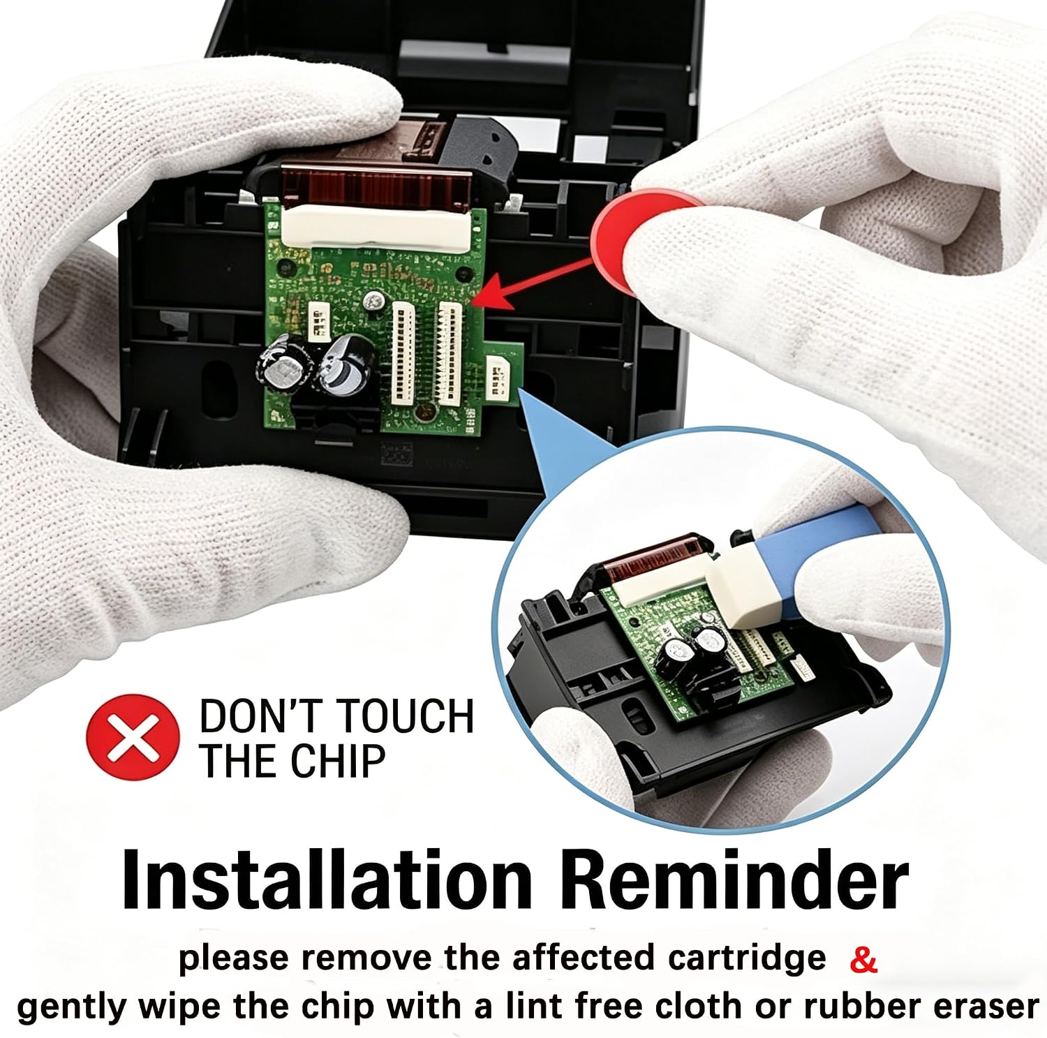 Printhead Replacement, Compatible with HP 934 935 Print Head, for 6230 6812 6815 6820 6822 6825 6830 6835 6950 6960 6970 Series Color Printers