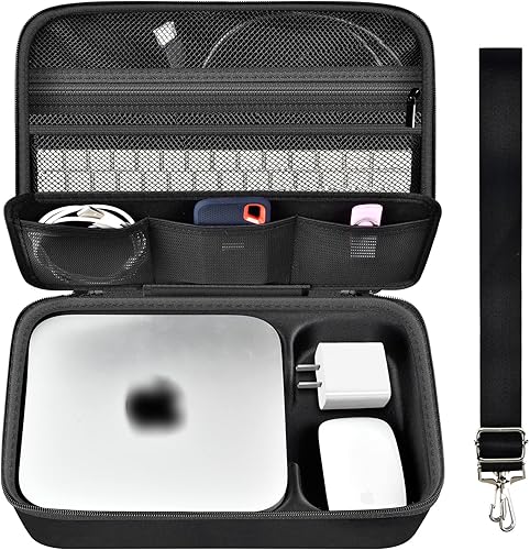 Miniatura 8 de Funda compatible con Apple 2023 Mac Mini M2Mac Mini M1 y Mac Mini modelo anterior de computadora de escritorio, organizador electrónico para