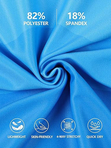 Vista 5 de ATTRACO Camiseta de protección contra erupciones para mujer, manga larga, estampada, protección UPF 50