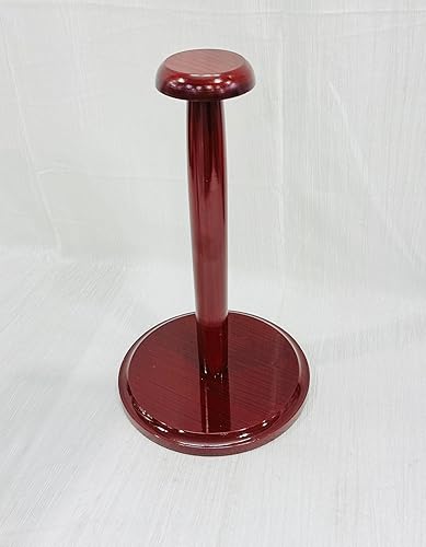 Miniatura 2 de THORINSTRUMENTS (with device) Soporte para casco de armadura de Halloween con soporte de madera para exhibición medieval