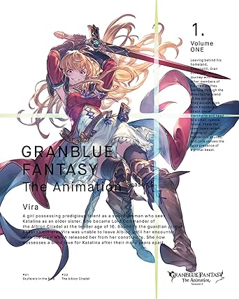 Amazon Com Granblue Fantasy The Animation Season 2 1 Limited Edition Blu Ray Japanese Edition Movies Tv