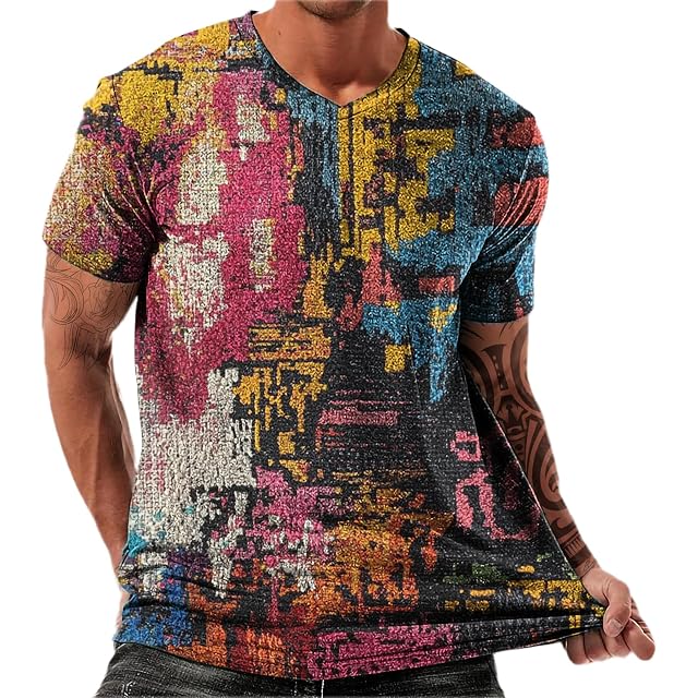 Breathable Gym Tshirts for Men Short Sleeves Oversized Fishing Shirt Casual Basic Tops Midweight Summer Beach Tops