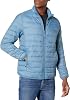 Amazon Essentials Men's Packable Lightweight Water-Resistant Puffer Jacket Available in Big & Tall