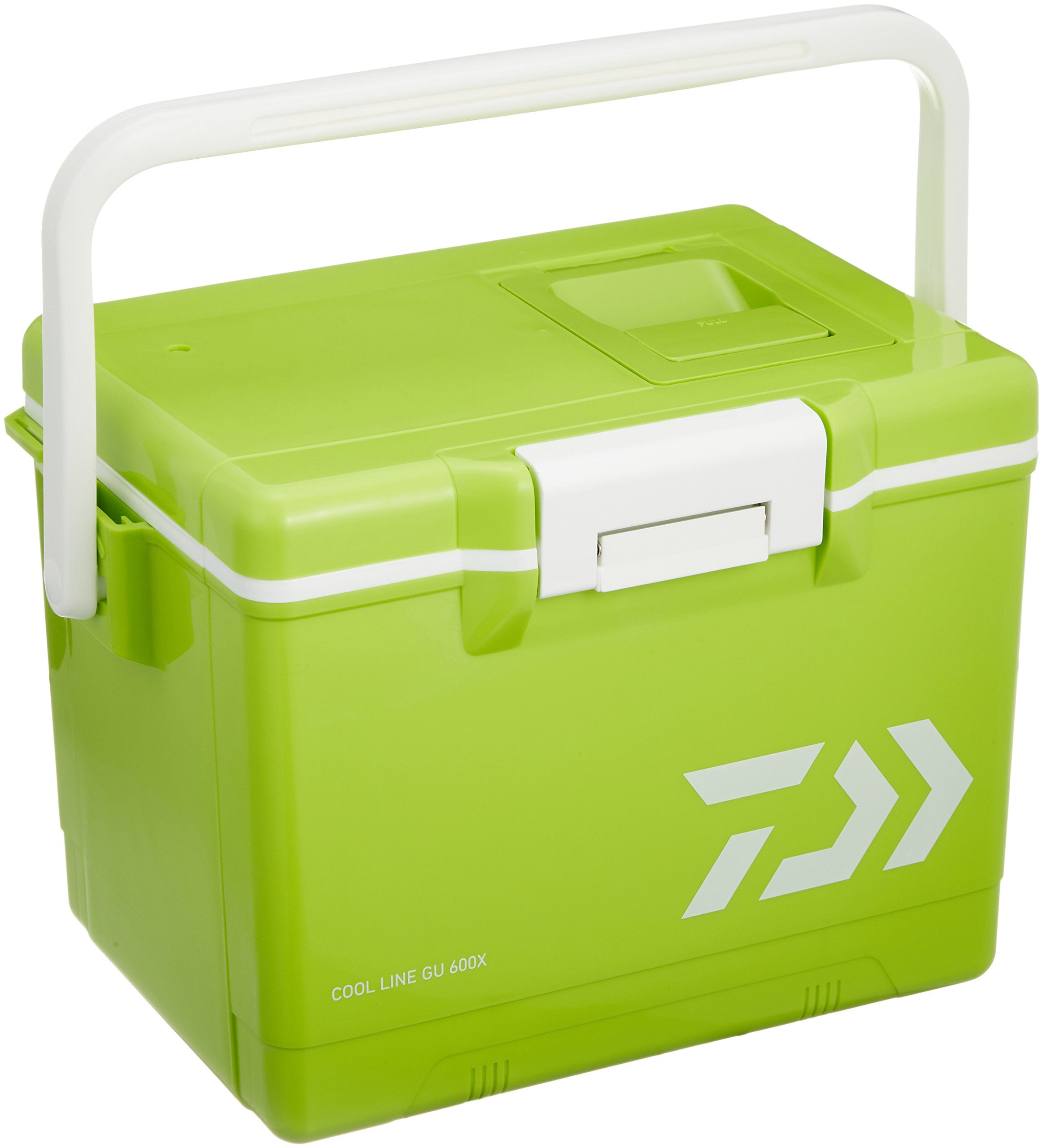 Daiwa GU600X Coolline Cooler Box, Lime Green, Fishing, Small, 1.3 gal (6 L)