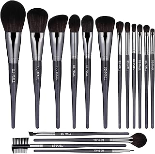 BS-MALL(TM) Makeup Brushes Premium Makeup Brush Set Synthetic Kabuki Cosmetics Foundation Blending Blush Eyeliner Face Pow...