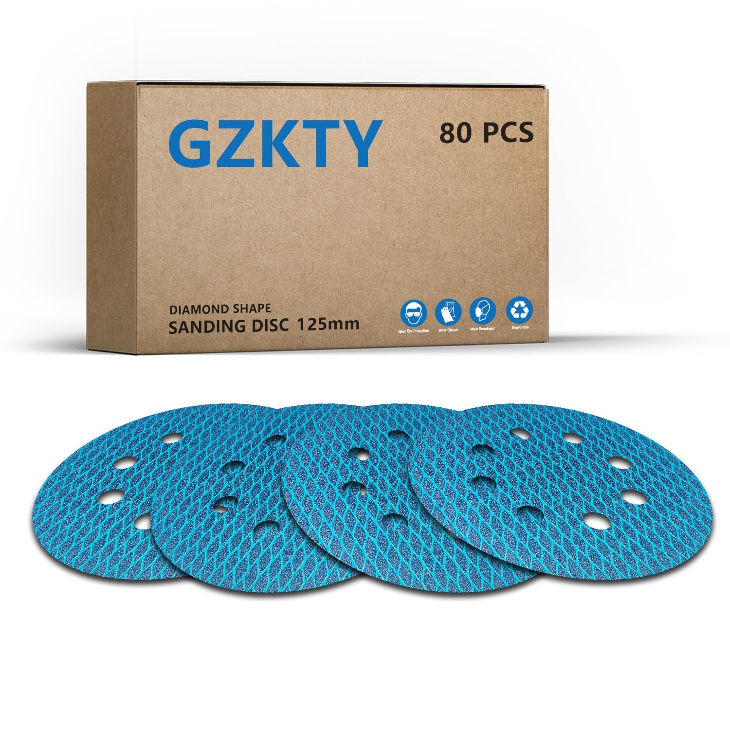 125mm Klett Schleifpapier,