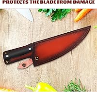 Vista 9 de Kichvoe Funda protectora reutilizable para cuchillos de chef para almacenamiento y organización seguros