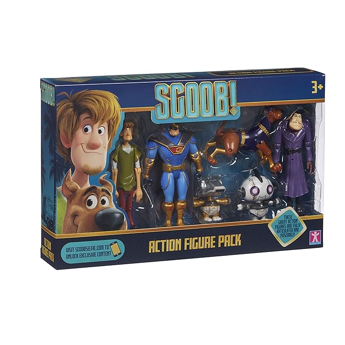 Buy SCOOBYDOO SCOOB ACTION FIGURE MULTI PACK ScoobyDoo Toys, Scoob