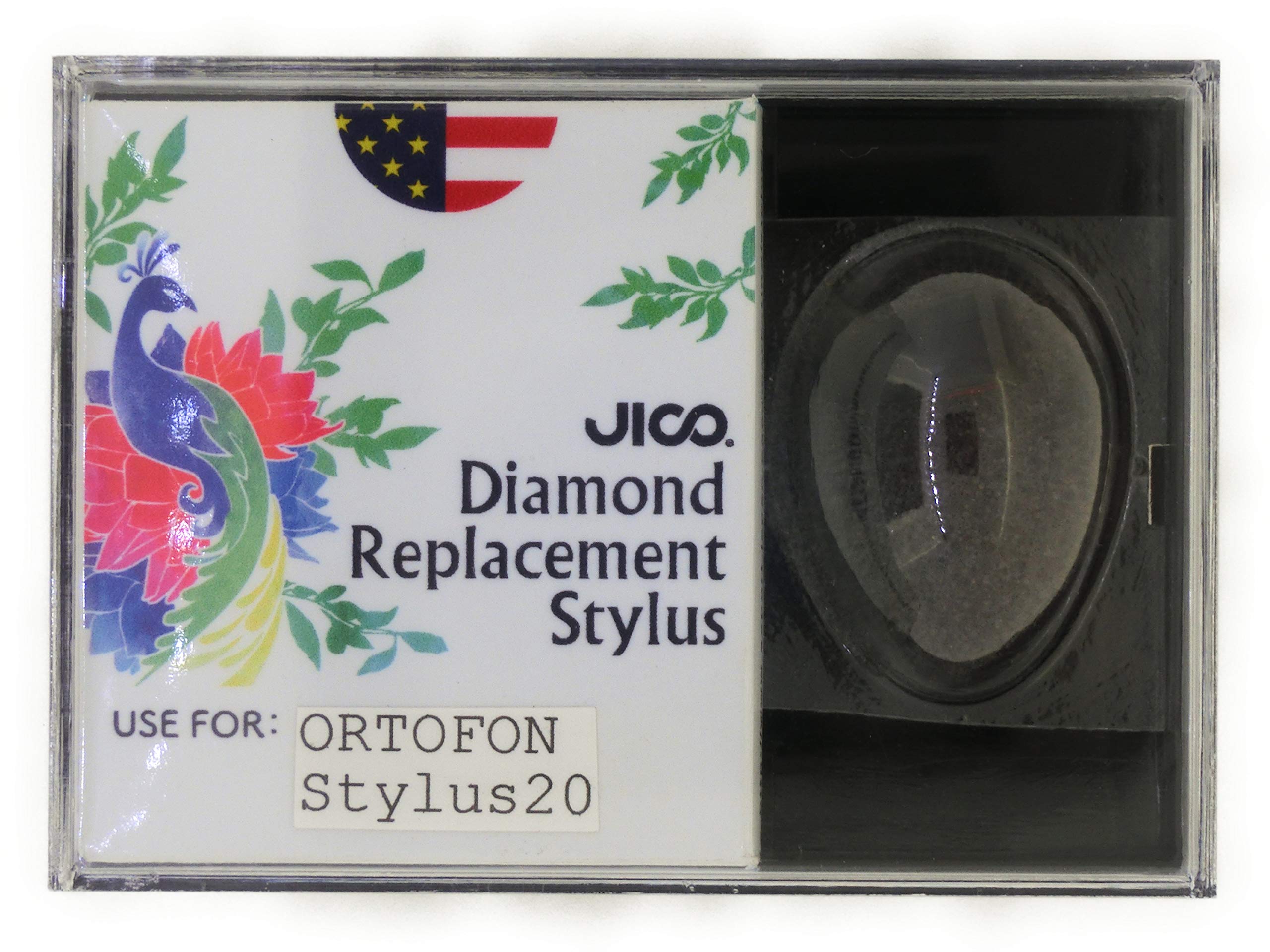 Amazon.co.jp: JICO レコード針 Ortofon Stylus20用交換針 ダエン針 