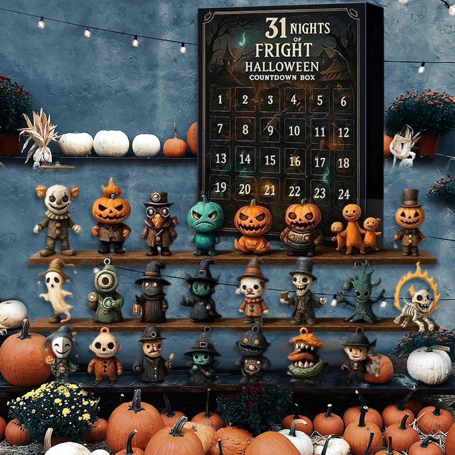 Amazon.co.jp: ハロウィンアドベントカレンダー – 恐怖の31泊