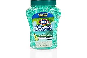 BB0151 Fraganzia Crystal Beads Air Freshener: Long-Lasting Odor Control for Home, Car, and Bathroom