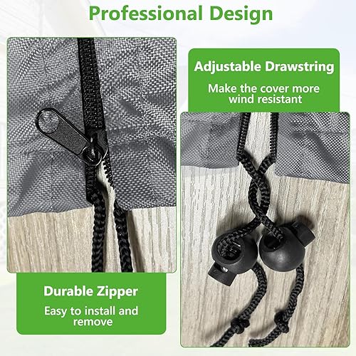 Miniatura 10 de AKEfit Cubierta de almacenamiento de neumáticos, cubierta de neumáticos de temporada, bolsa de almacenamiento impermeable para neumáticos de