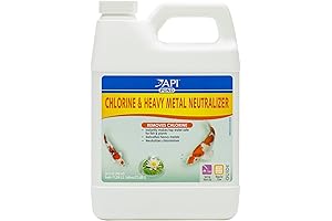 API POND CHLORINE & HEAVY METAL NEUTRALIZER: Protect Your Fish from Impurities