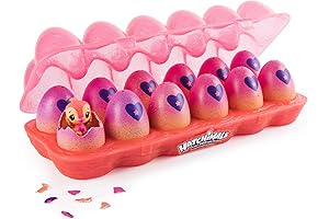 Hatchimals CollEGGtibles Neon Nightglow 12 Pack Egg Carton, for Ages 5 and Up - Exclusive