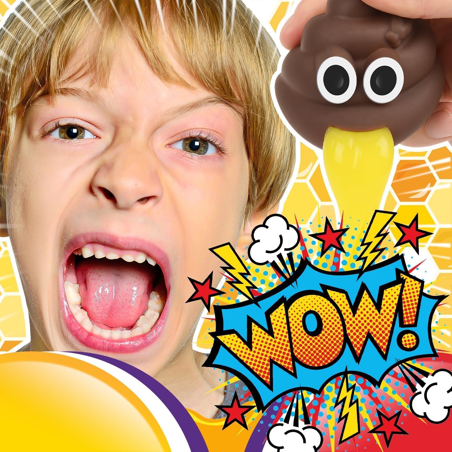 Vomiting Poo toy (A), 5cm x 6.5cm - Image 2