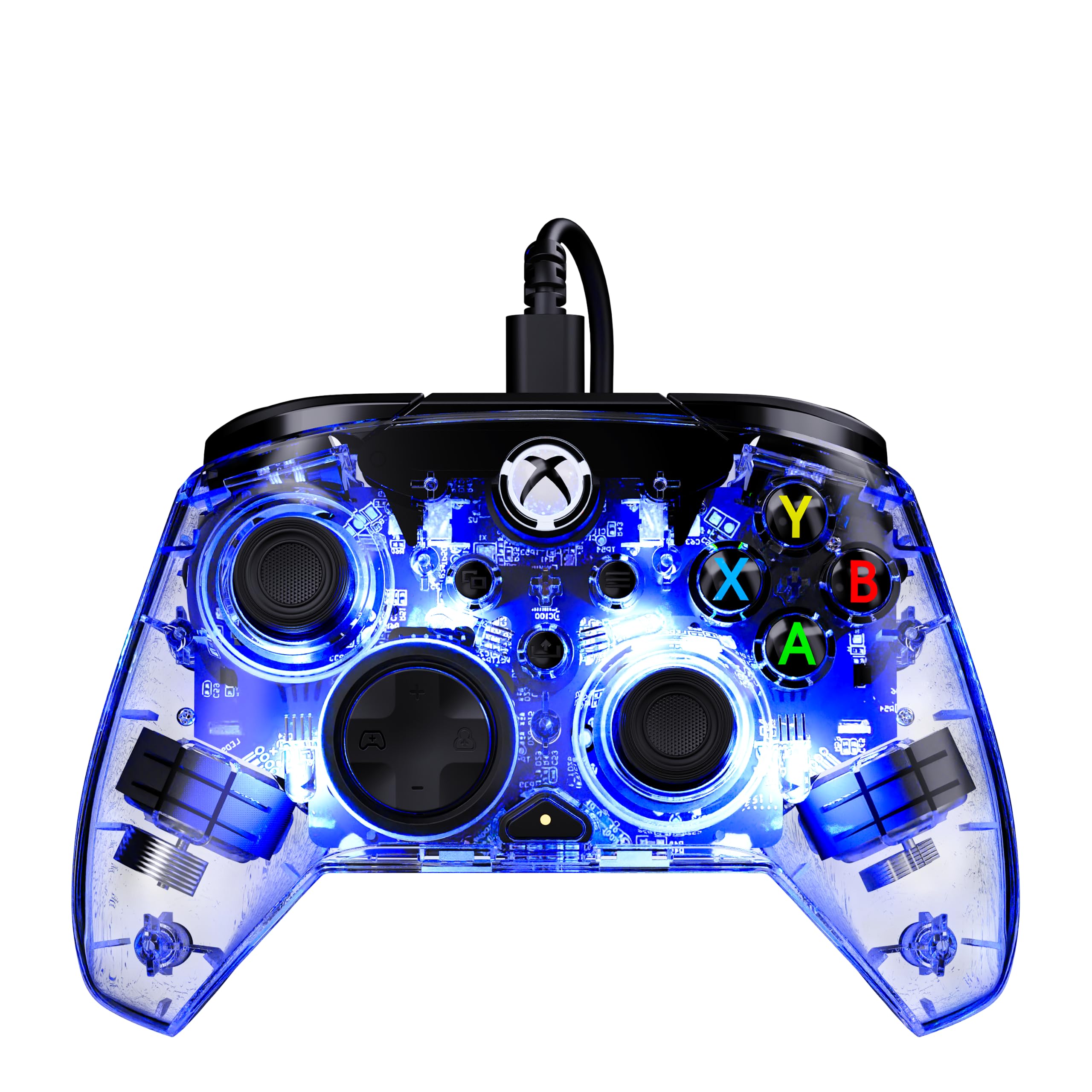 Turtle Beach Afterglow transparente manette de jeu RVB filaire pour Xbox
