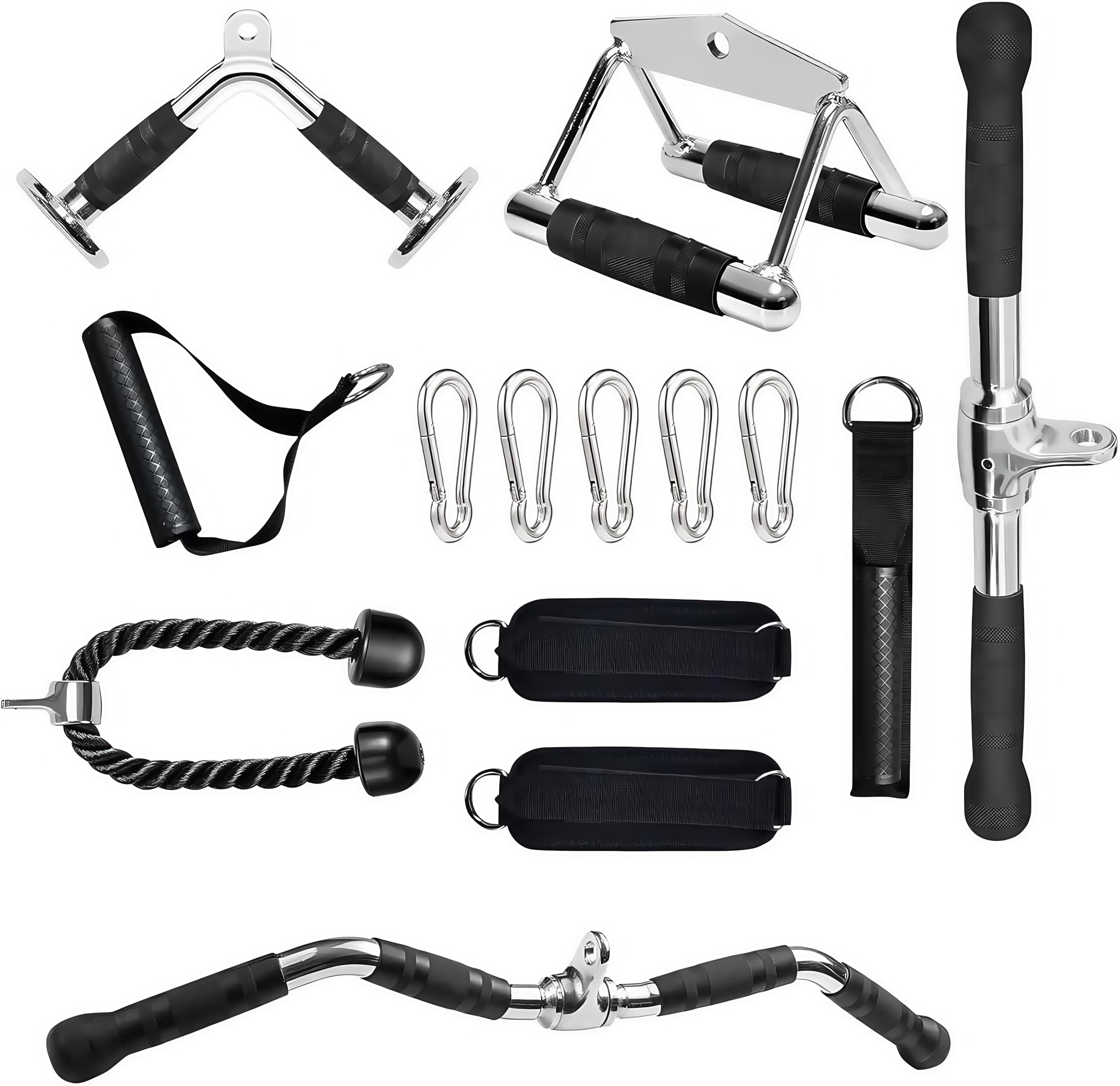 Triceps Exercise Rack Attachment Lat Pulldown Attachments For Home Gym Kipika Cable Achine Attachent ...