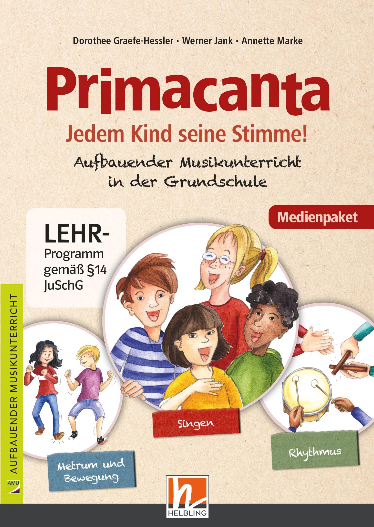 Primacanta. Medienpaket (Audio-CDs und DVD-ROM): Aufbauende Musikpraxis in der Grundschule