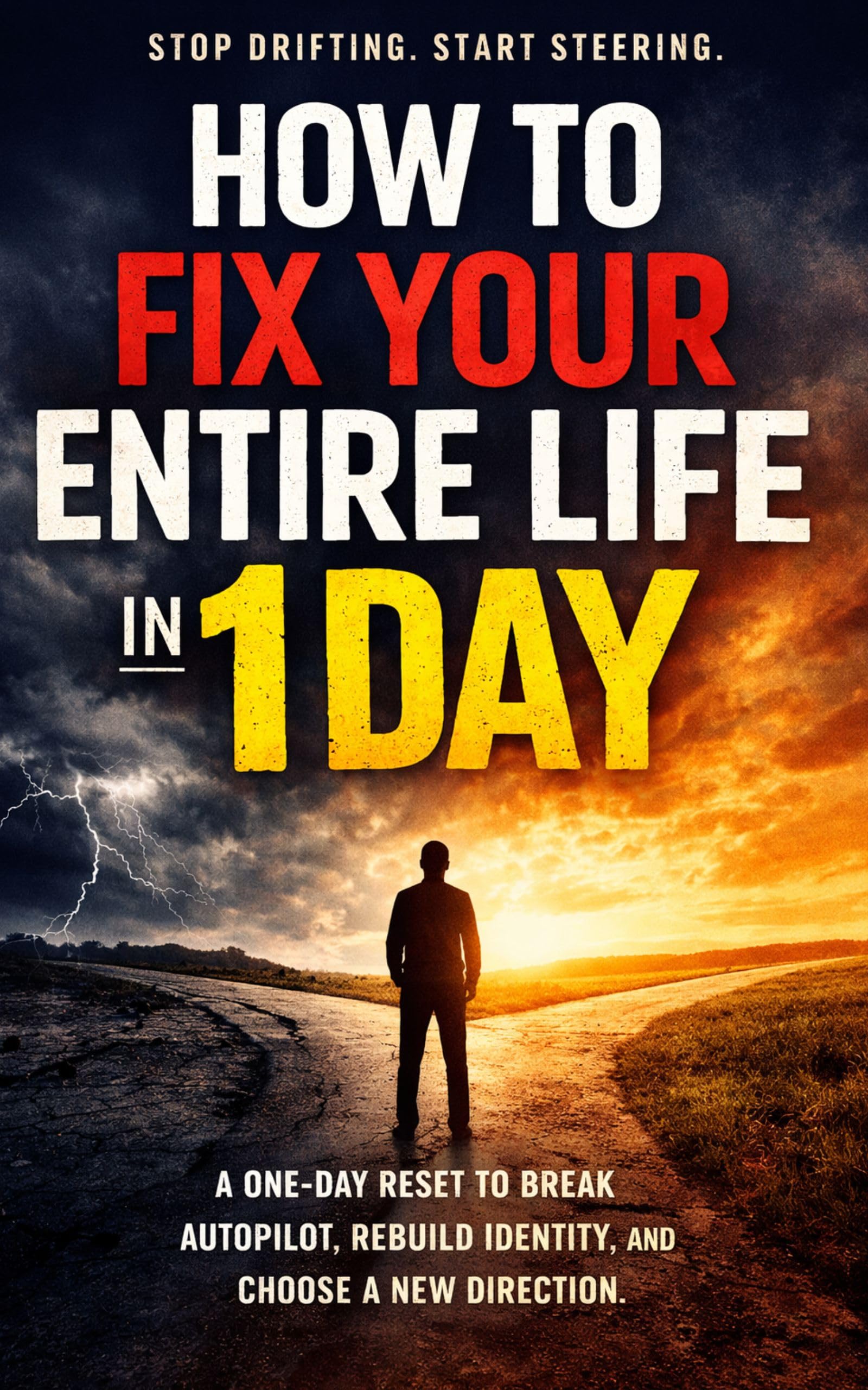 How to Fix Your Entire Life in 1 Day: A One-Day Reset to Break Autopilot, Rebuild Identity, and Choose a New Direction
