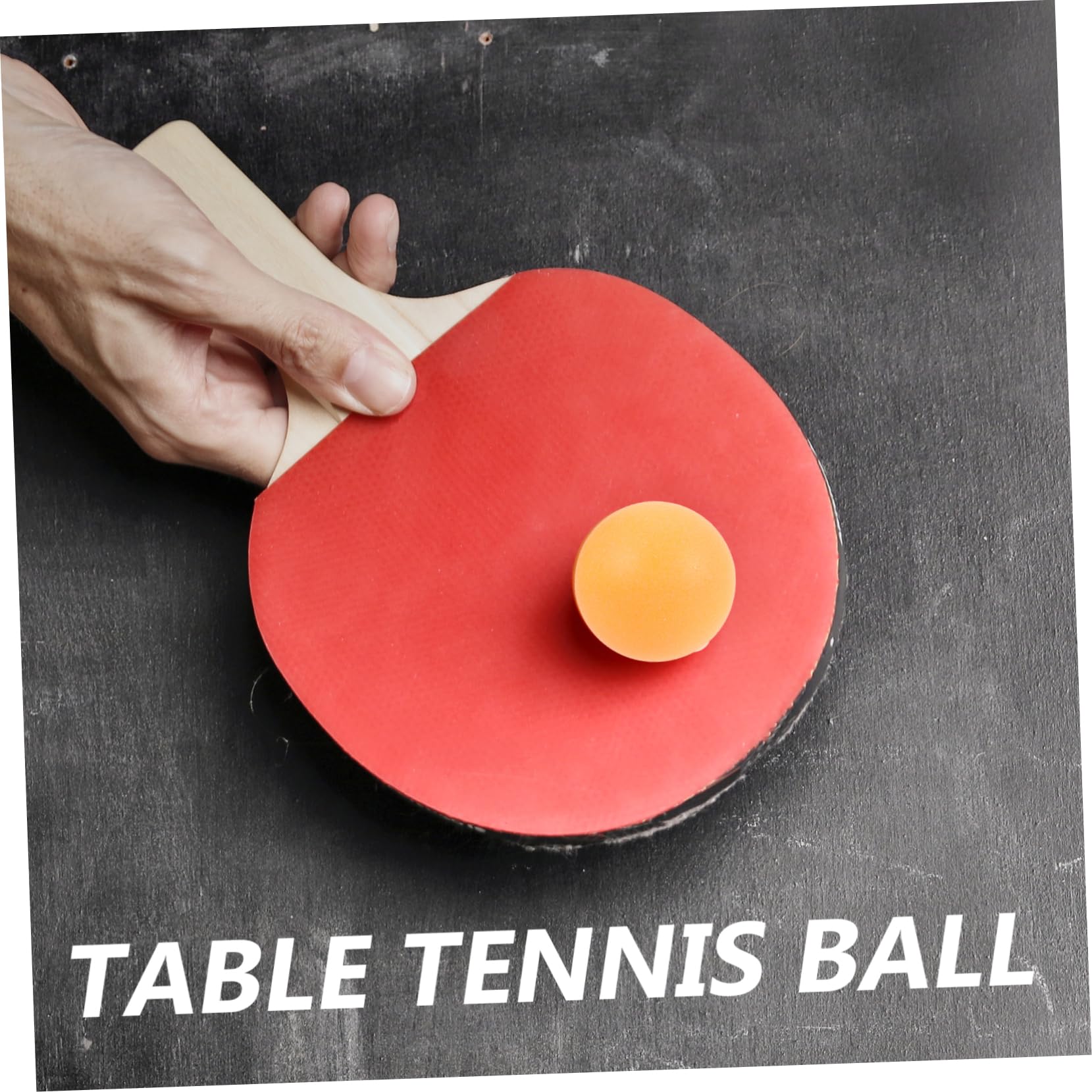 Abaodam Bola De Tenis De Mesa para Golpear Apestar De Práctica -Pong A Granel Bolas con Perforaciones De Entrenamiento De Interior Abdominales