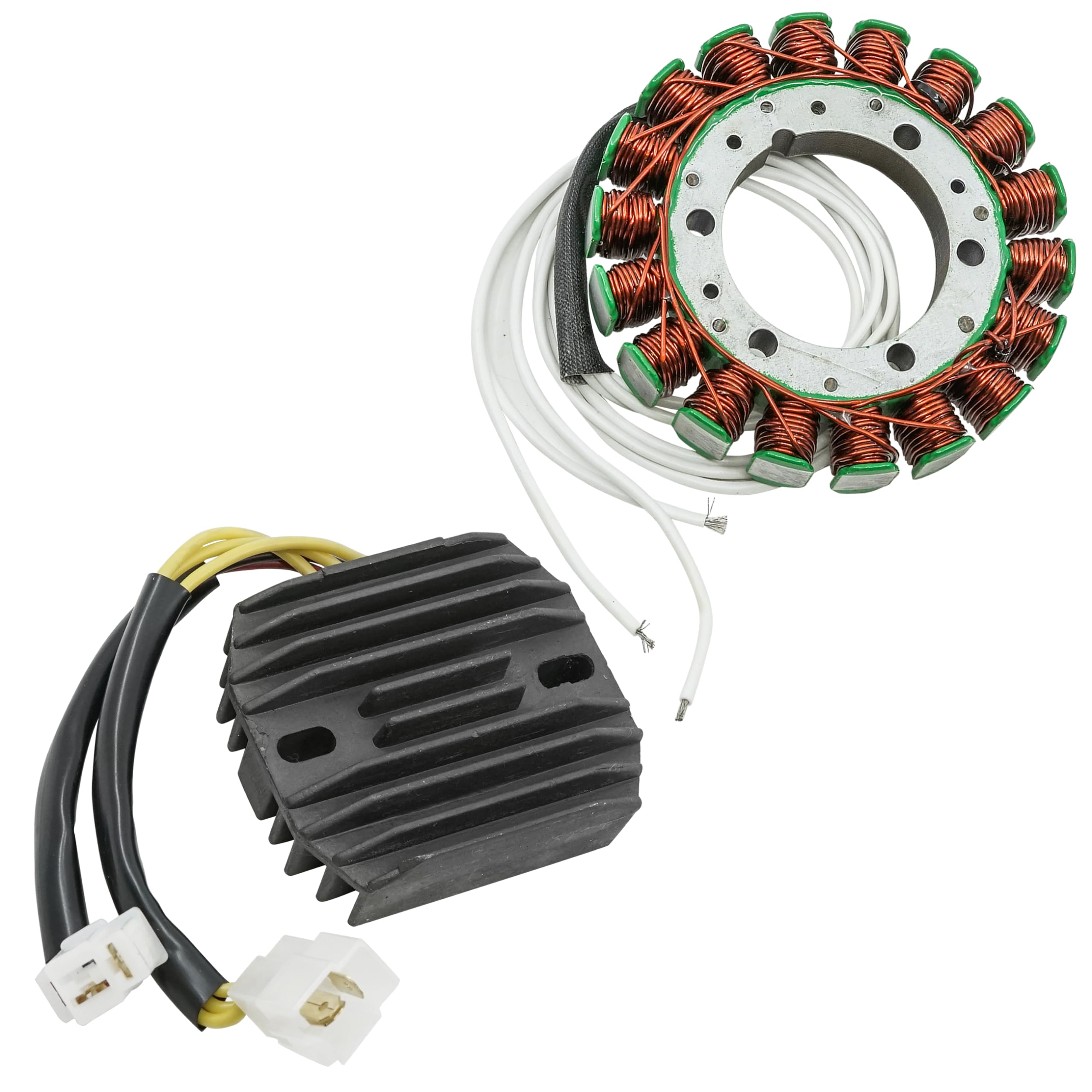 Amazon.com: Caltric Stator and Regulator Rectifier Compatible With