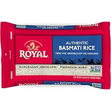 Royal White Basmati Rice, 5 Pound 2-Pack