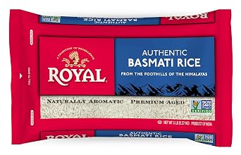 Royal White Basmati Rice, 5 Pound 2-Pack