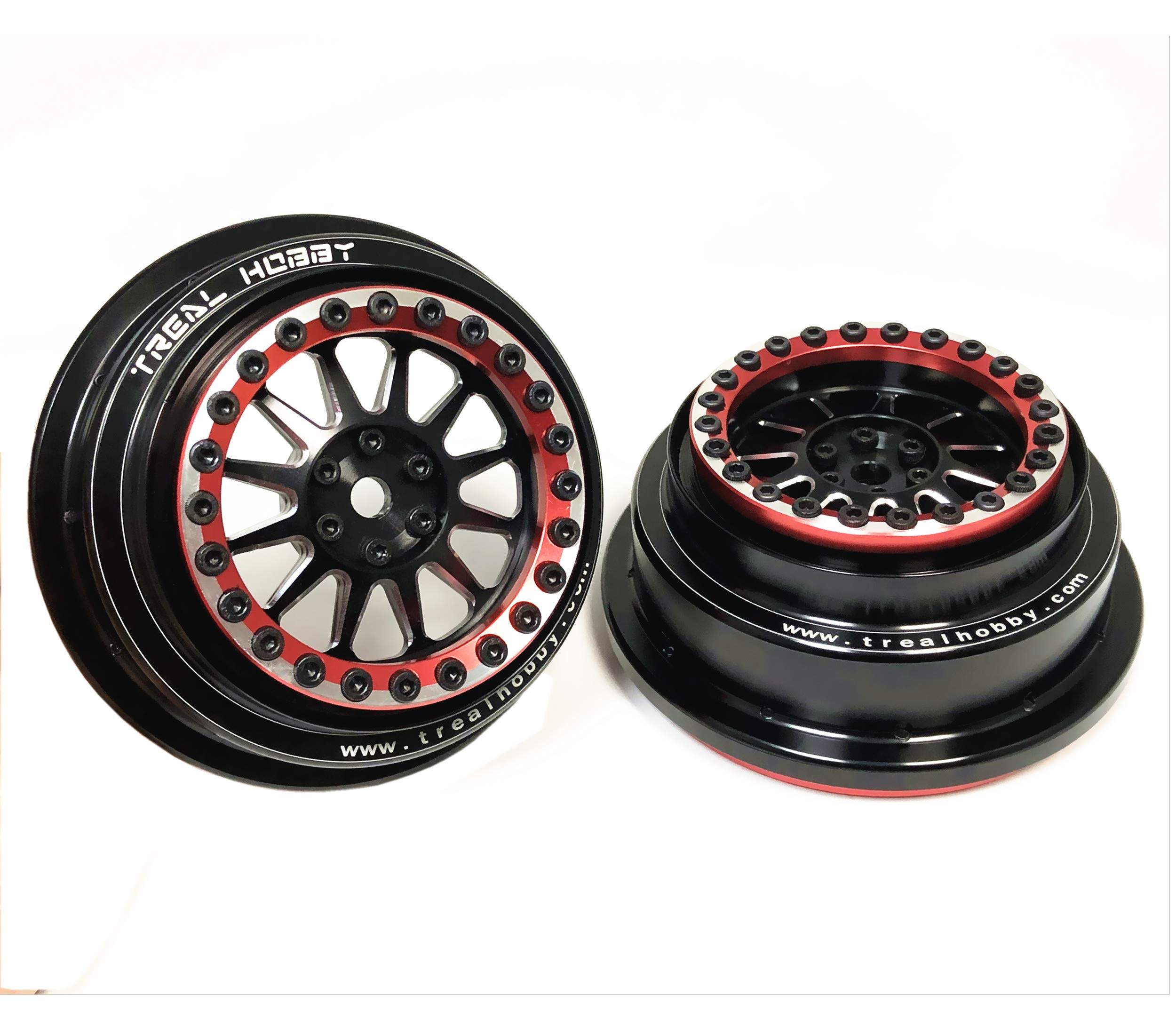 Treal Aluminum Beadlock Wheel Rims(2 