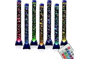 Mesmerizing Underwater Oasis: 4FT LED Bubble Sea Life Lamp