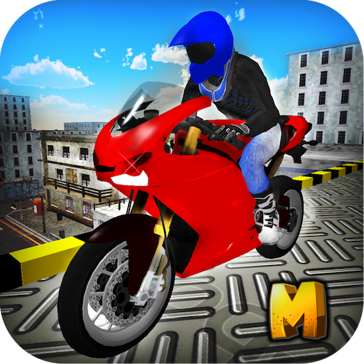 Crazy Rooftop Bike Stunts for Android