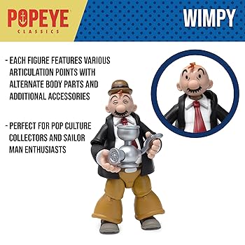 Amazon.co.jp: Boss Fight Studio J. Wellington Wimpy Popeye