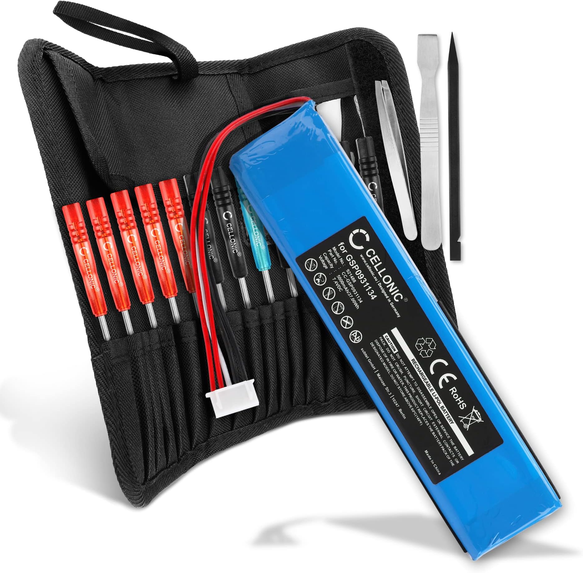 Batteria di ricambio per JBL Xtreme Li-Polymer 7,4V 5000mAh 37Wh ONE SIZE