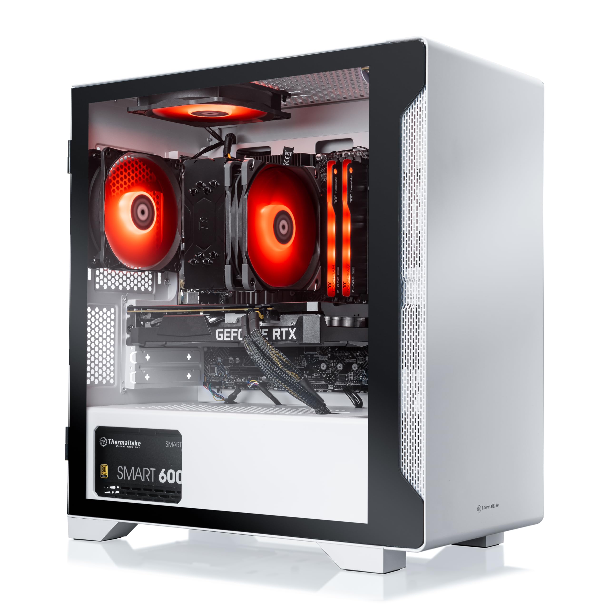 Thermaltake デスクトップ Amazon | Thermaltake Glacier i350 ゲーミングデスクトップ