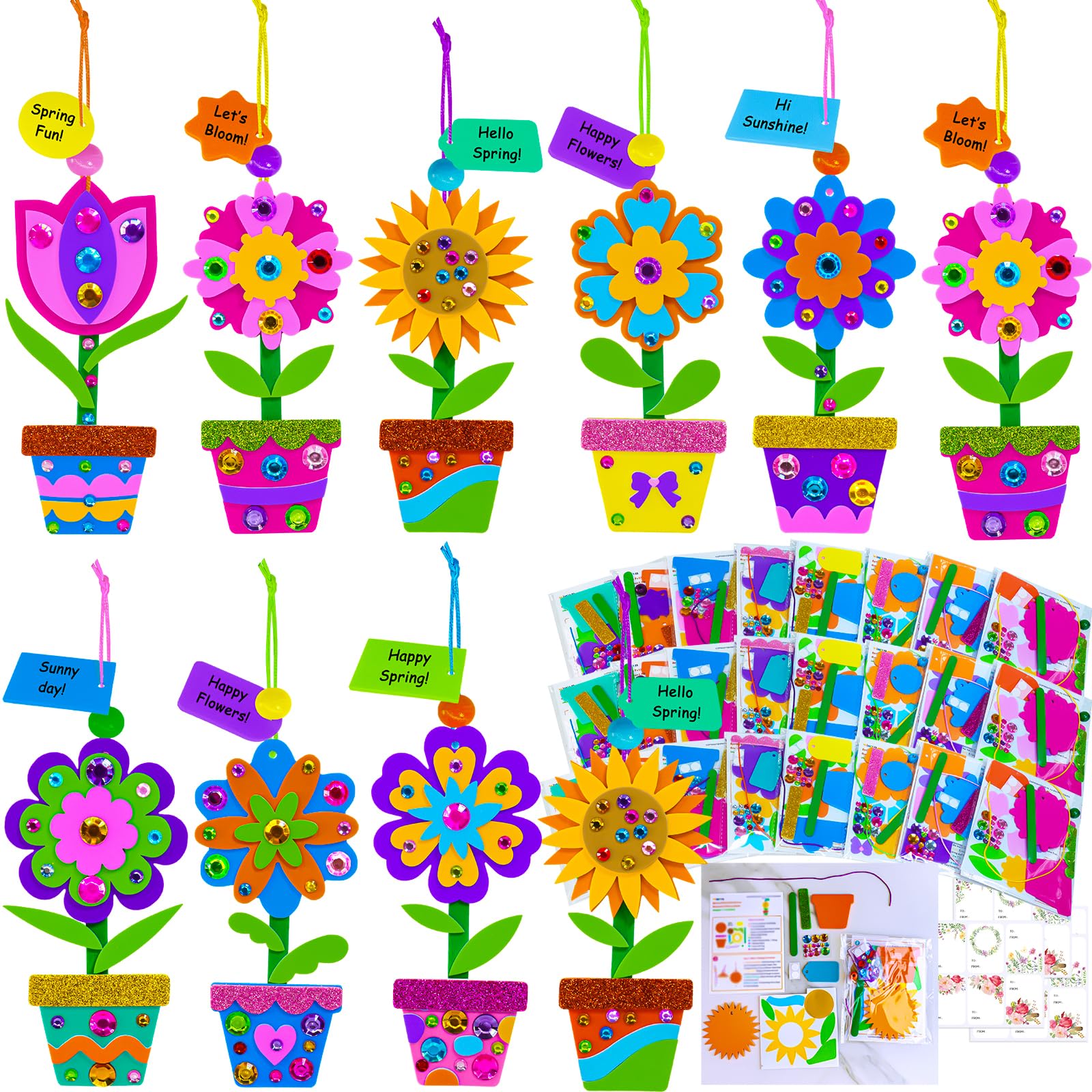 Locker.Ink | Transform Your Spring Festival with These 23 Innovative Crafts Winlyn Potted