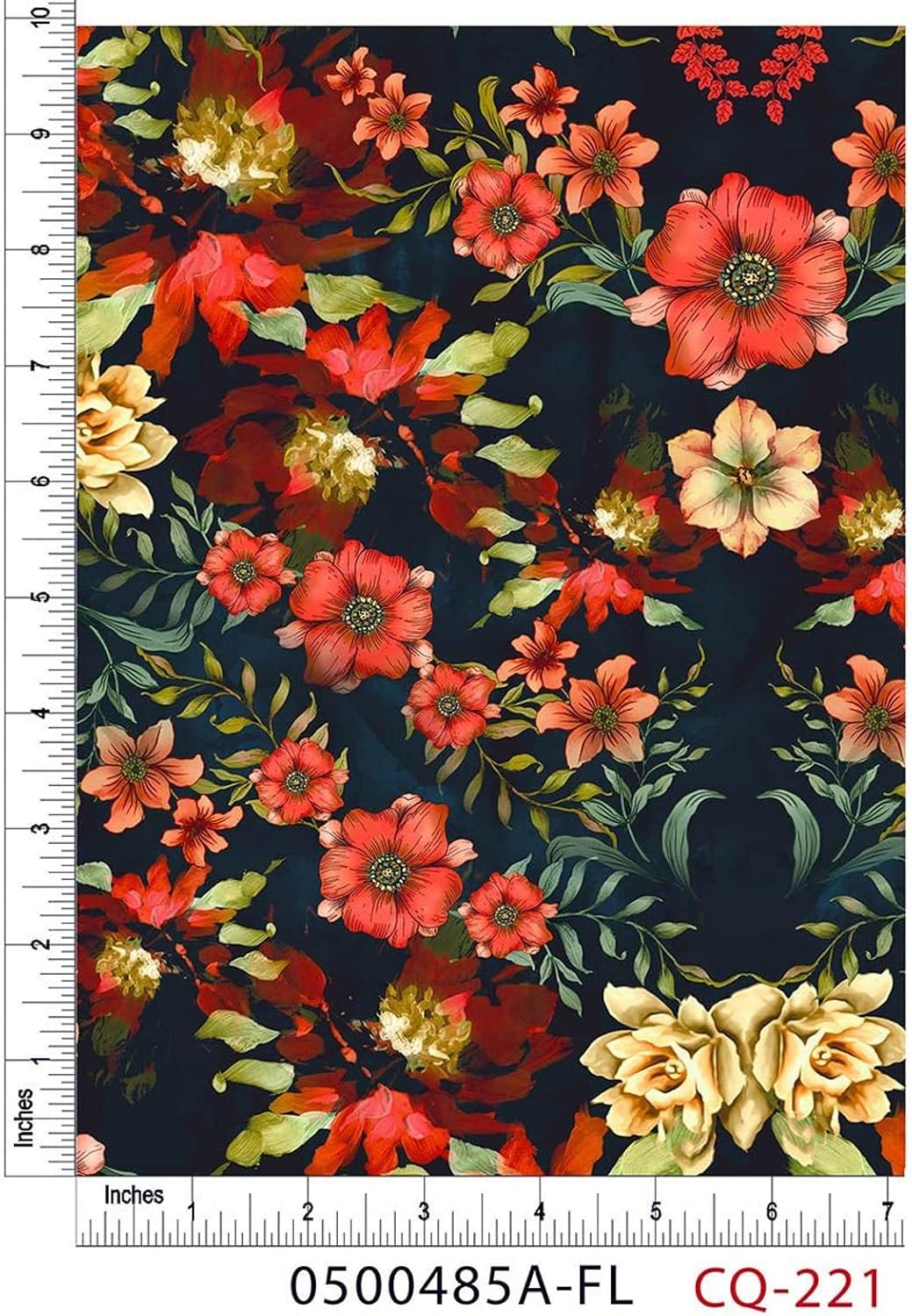 100% Combed Cotton Printed Quilting Fabric by The Yard – Soft & Breathable | Perfect for Quilts, Clothing, Accessories, Blankets, Home Decor, Crafts & DIY