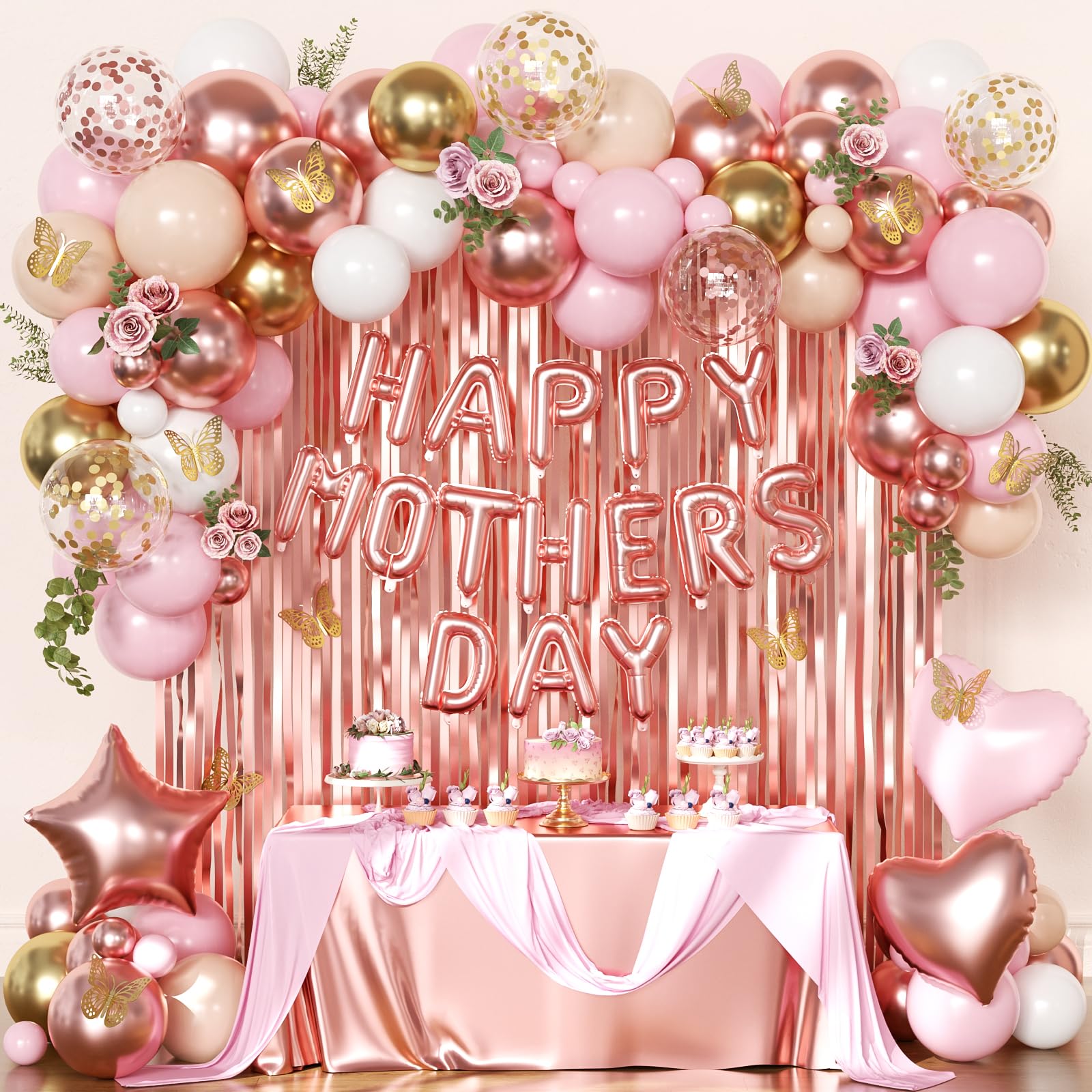 CROSSFINGERS Happy Mother's Day Decorations – 25% Off (Now $11.99)