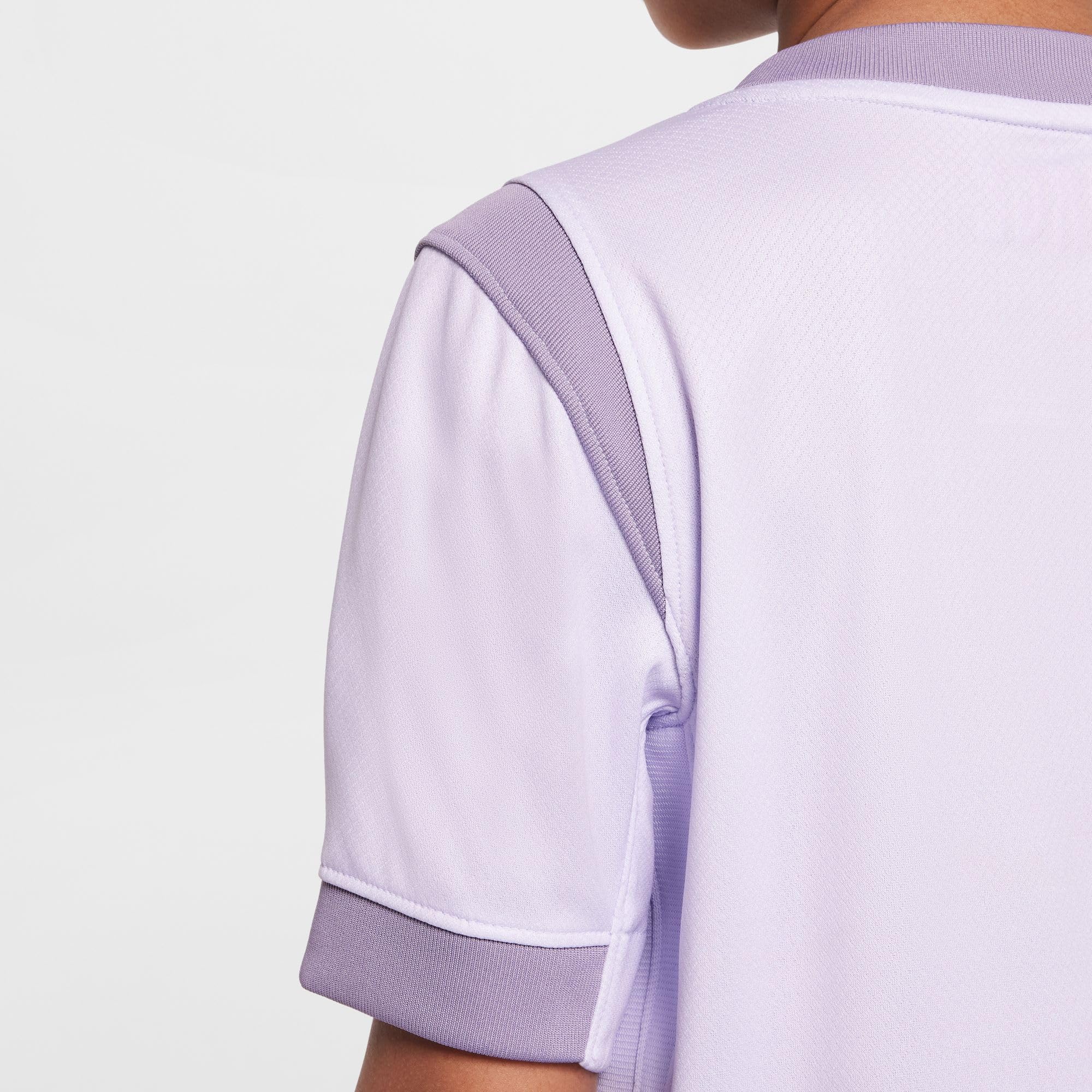 Norwegia 2025 Stadium Away (zespół damski) Nike Dri-FIT replika piłki nożnej dla starszych dzieci, FZ9206