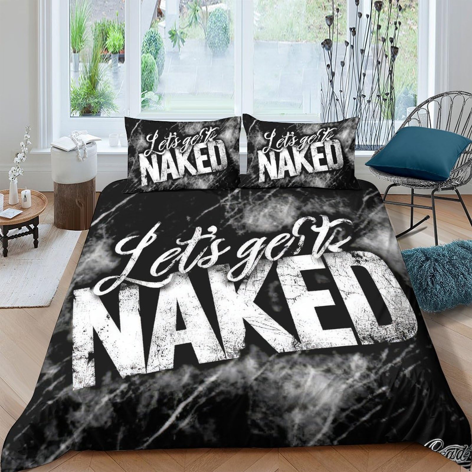 Ctjqhvkz Style-1 3D Printed Graffiti Lettering Fitted Sheet Microfiber Smoke Effect Bed Cover For Bedroom Dorm Mattress Decor Single（135X200cm）