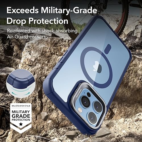 Miniatura 4 de ESR MagSafe, funda de cuerpo completo a prueba de golpes, protección de grado militar, funda magnética para iPhone 13 Pro Max, funda con función