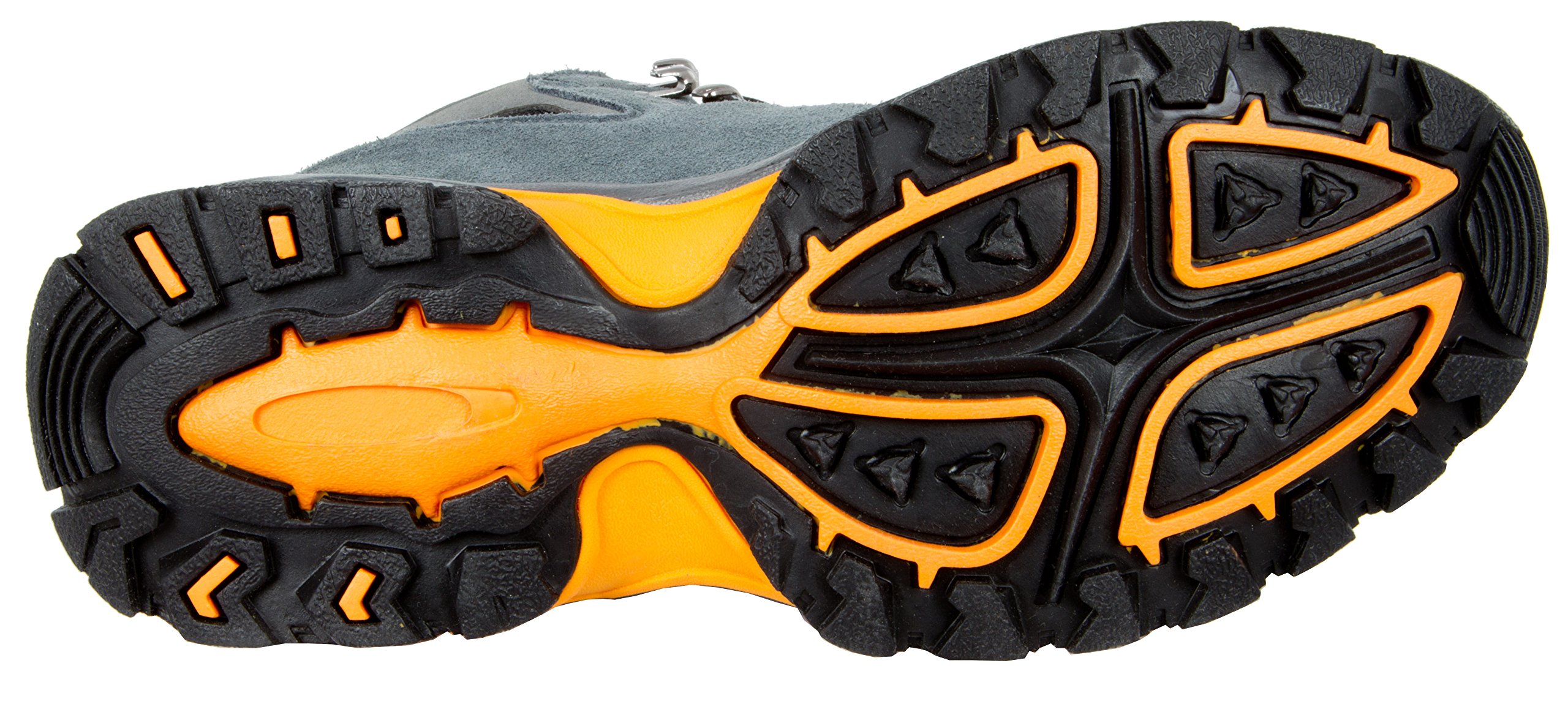 GUGGEN Mountain M008v2 - Botas de montaña para hombre, botas de senderismo, para exteriores, trekking, gris, 40 EU