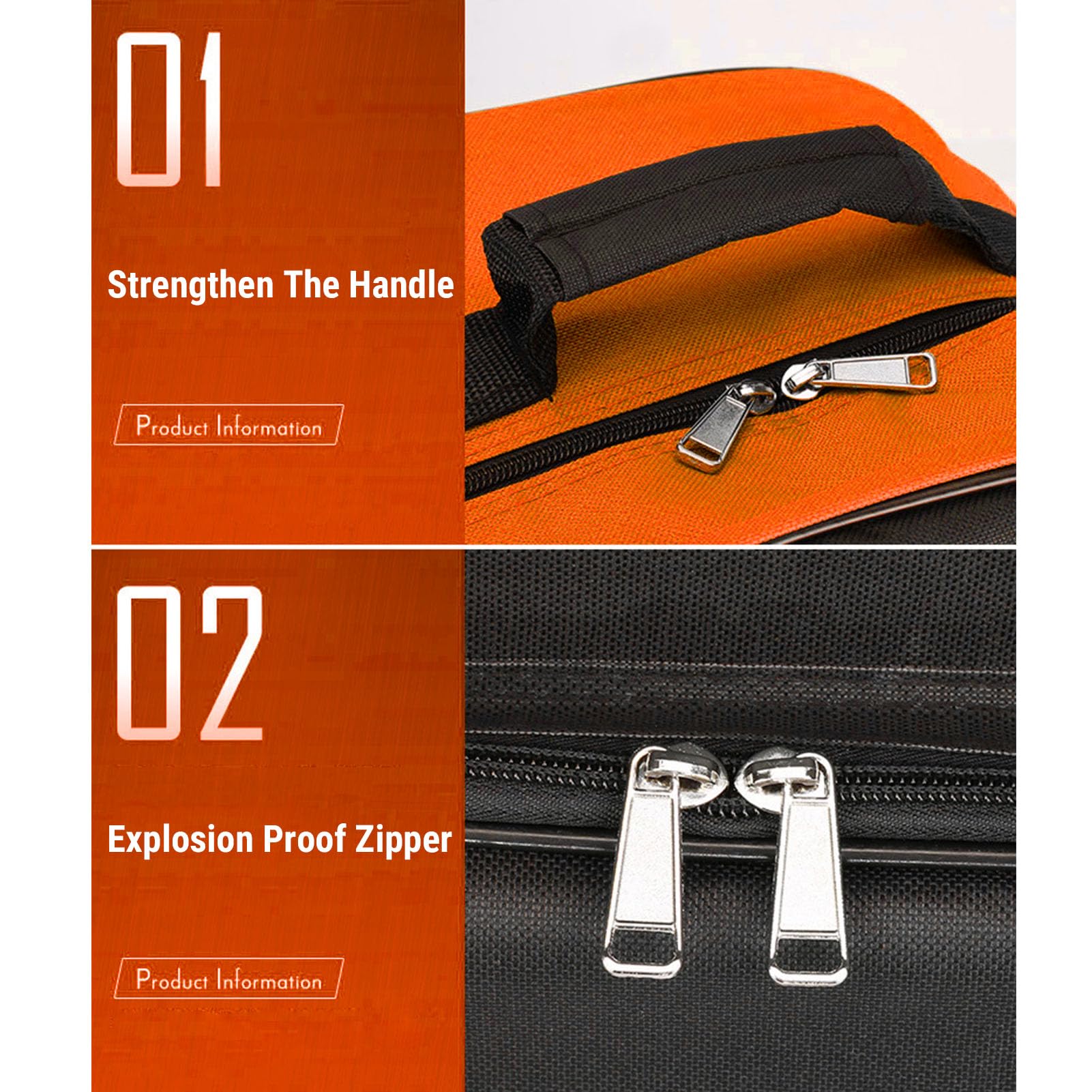 Dilwe Borsa da Viaggio da Golf, Copertura Pieghevole per Mazza da Golf in Poliestere con Ruote 36x22x133 Cm Approvata Dalla Compagnia Aerea per Uomo Accessori e Portaoggetti
