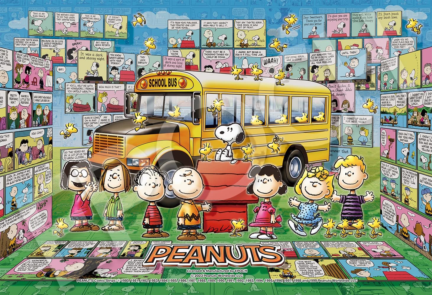 アポロ社　ジグソーパズル　スヌーピー　ホログラム　虹色の街　300ピース Amazon.co.jp: エポック社 300ピース ジグソーパズル PEANUTS