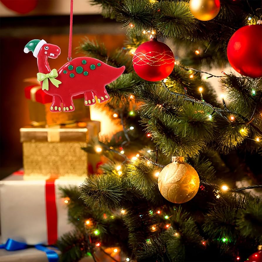 Amazon.co.jp: HOMSFOU クリスマス7恐竜7オーナメント7恐竜7吊り下げ7