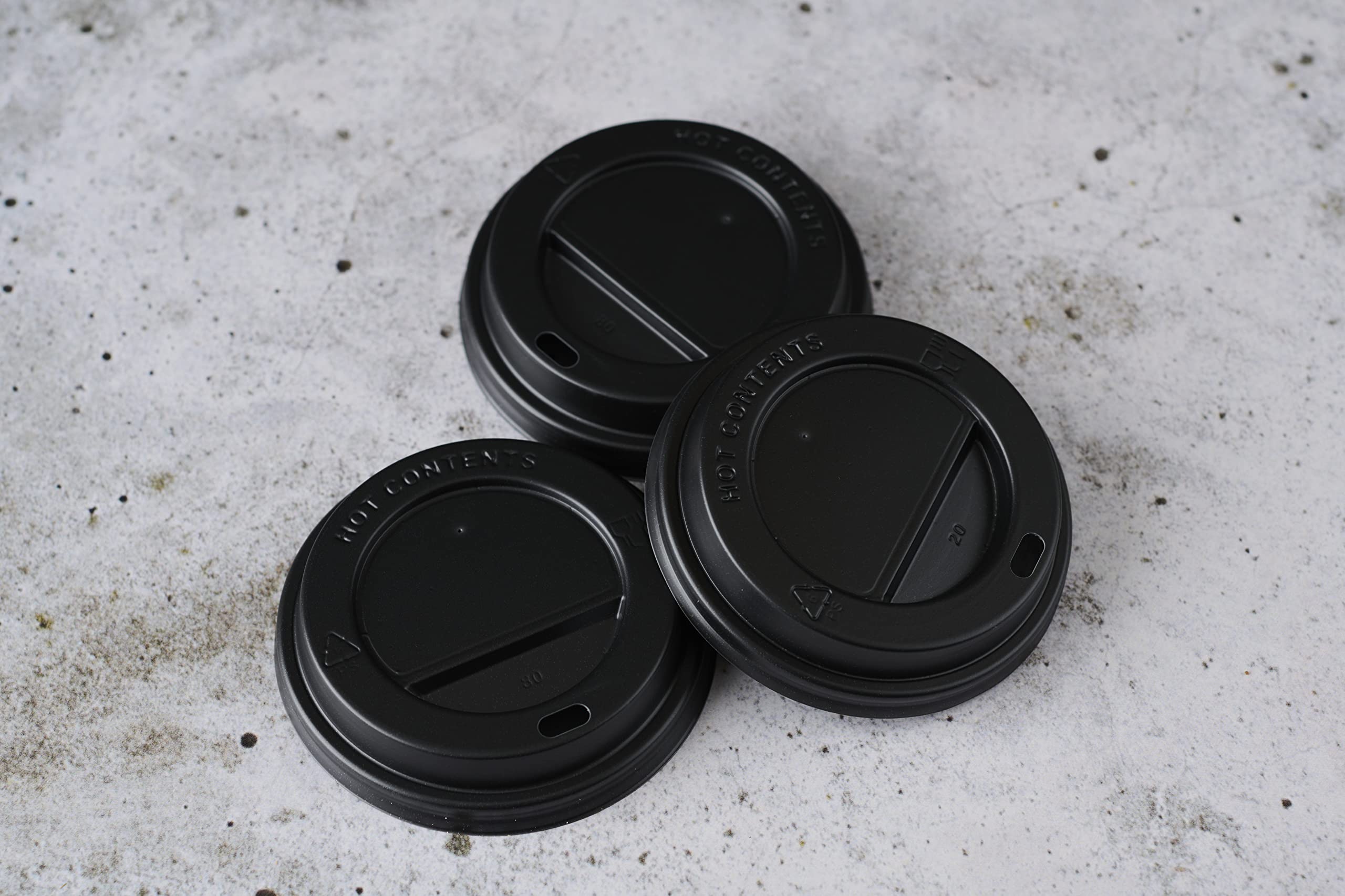 ABENA Gastro-Line Sip Through Lid Ideal For Disposable Coffee Cups and Plastic Cups for Tea Soup & Other Hot Beverages - Image 4