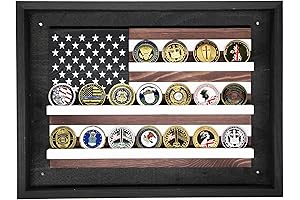 Owlgift Navy Challenge Coin Display