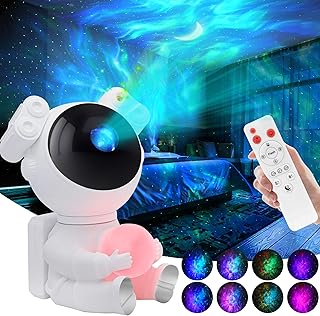 KIMHY Astronaut Galaxy Projector for Bedroom Kids Adults,...