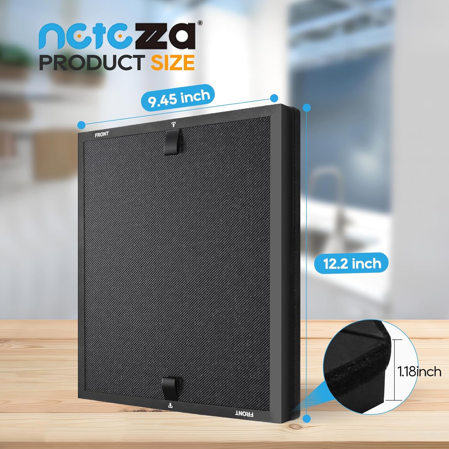 HAP602 Replacement Filter Compatible with ECOSELF HAP602 HAP602WF Air Purifier, 2 Pack - Image 2